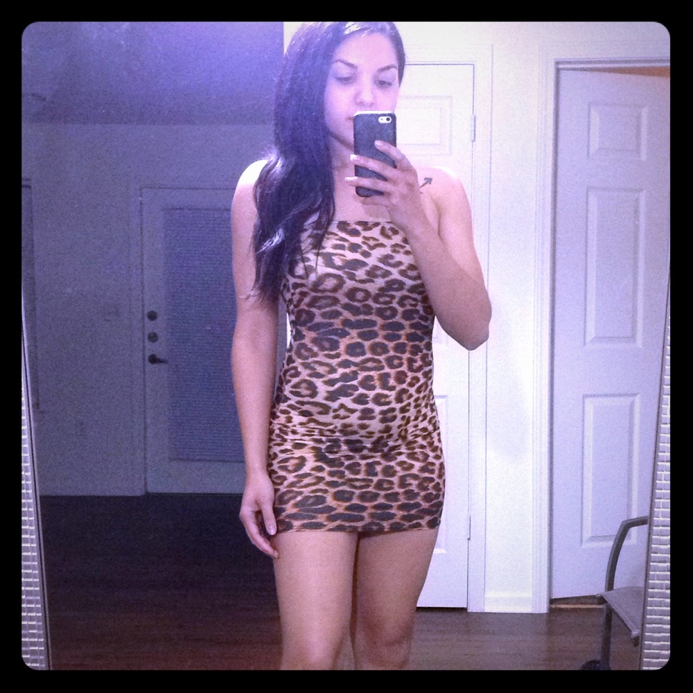 Leopard Mini Dress
